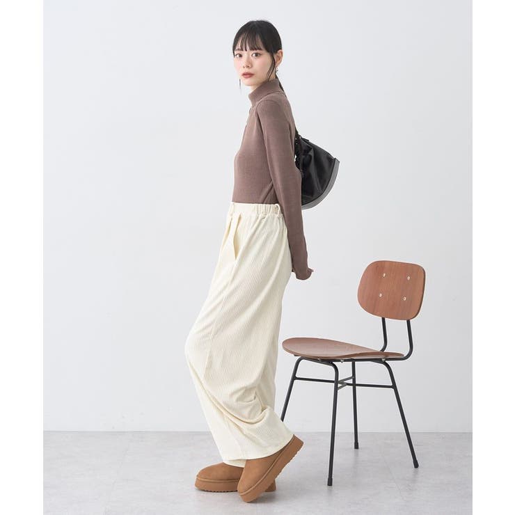 コーデュロイタックパンツ | earth music&ecology  | 詳細画像15 