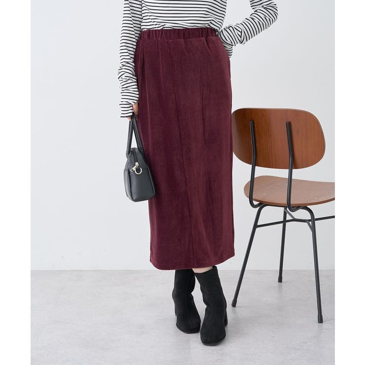 コーデュロイナロースカート | earth music&ecology  | 詳細画像2 