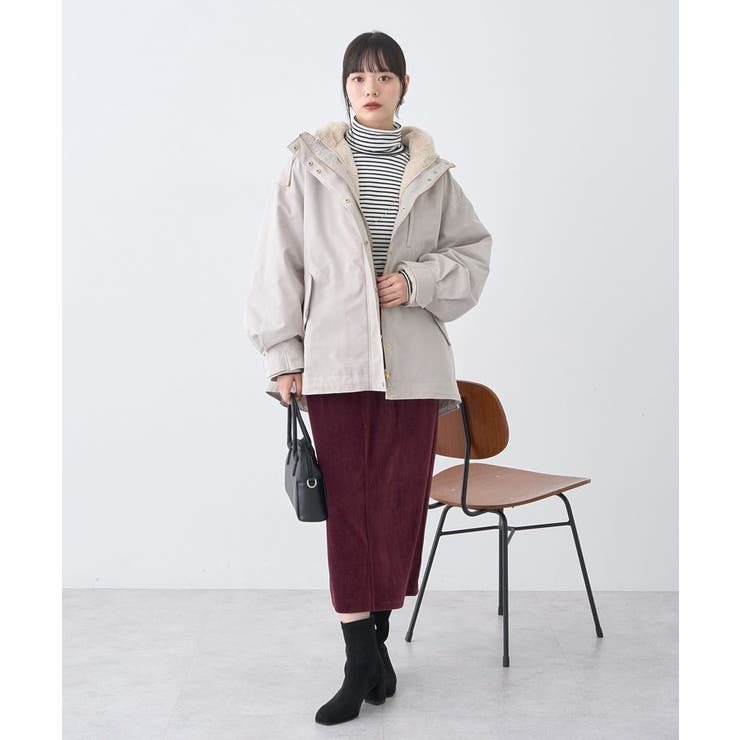 コーデュロイナロースカート | earth music&ecology  | 詳細画像6 