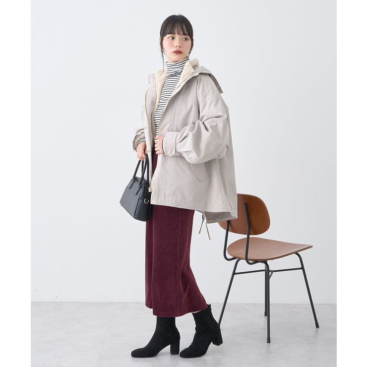 コーデュロイナロースカート | earth music&ecology  | 詳細画像7 