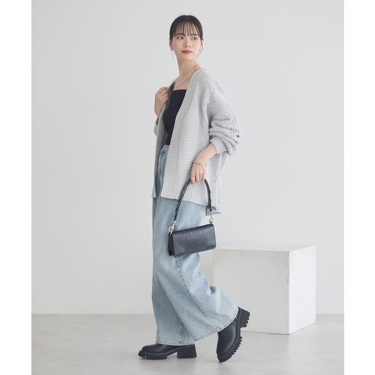 マットモールカーディガン | earth music&ecology  | 詳細画像11 