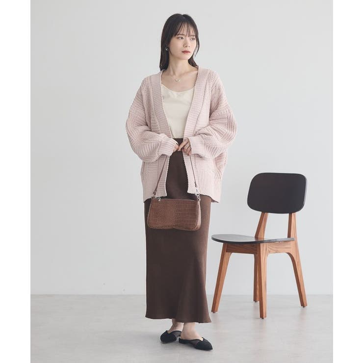 マットモールカーディガン | earth music&ecology  | 詳細画像4 