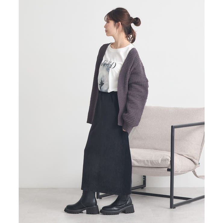 マットモールカーディガン | earth music&ecology  | 詳細画像18 