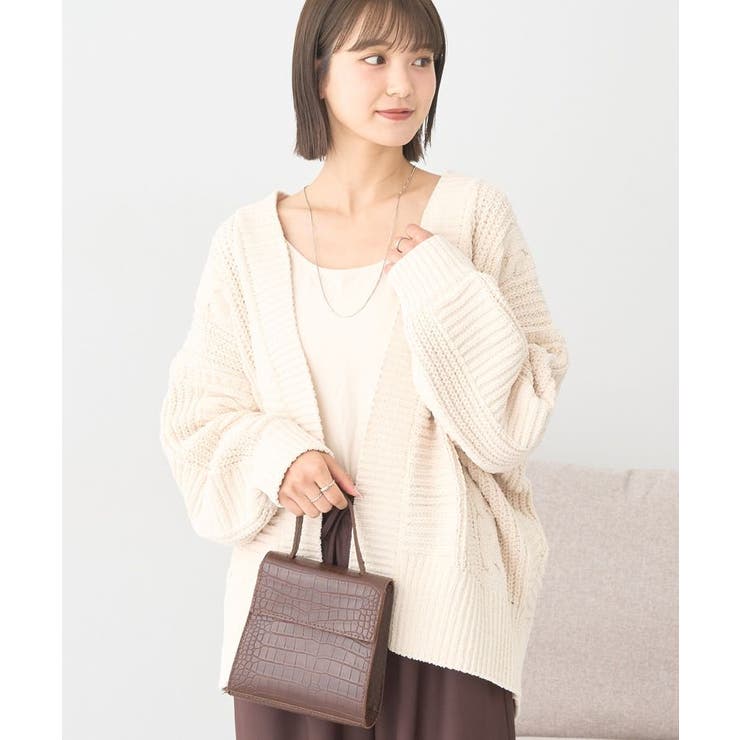 マットモールカーディガン | earth music&ecology  | 詳細画像20 