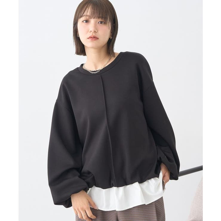 フリルヘムドッキングプルオーバー | earth music&ecology  | 詳細画像1 