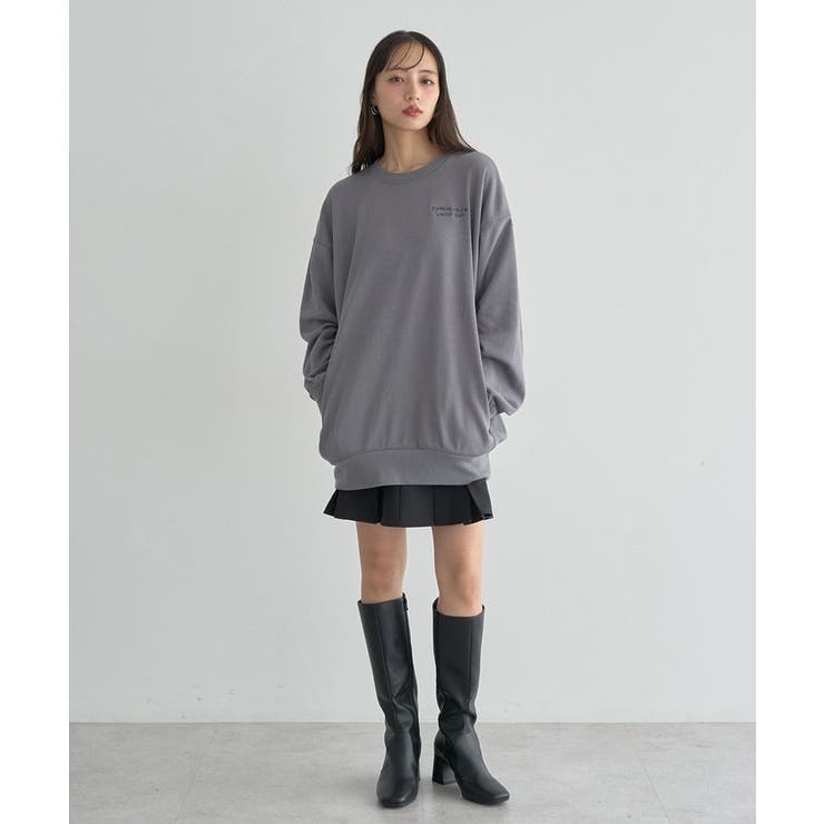 サイドリブロゴスウェット | earth music&ecology  | 詳細画像20 