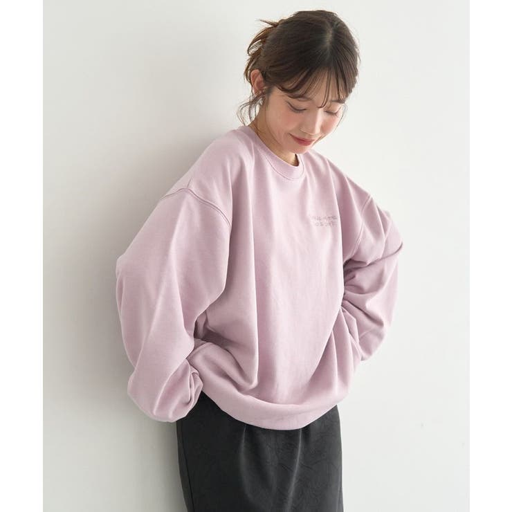 サイドリブロゴスウェット | earth music&ecology  | 詳細画像25 