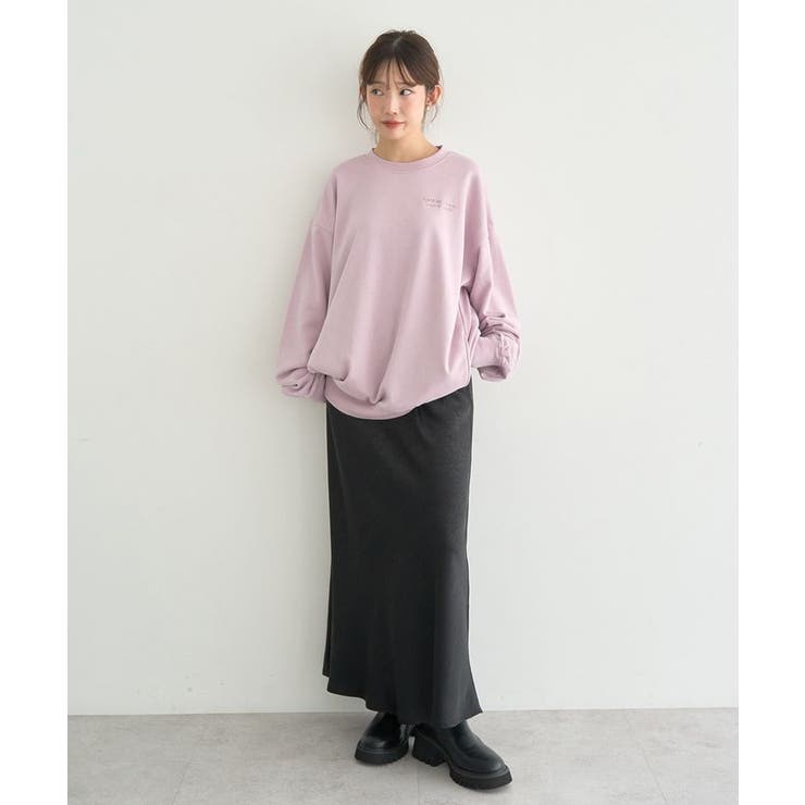 サイドリブロゴスウェット | earth music&ecology  | 詳細画像27 