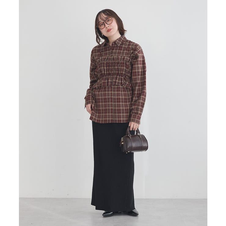 セルフカットテレコナロースカート | earth music&ecology  | 詳細画像15 