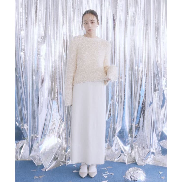 セルフカットテレコナロースカート | earth music&ecology  | 詳細画像18 