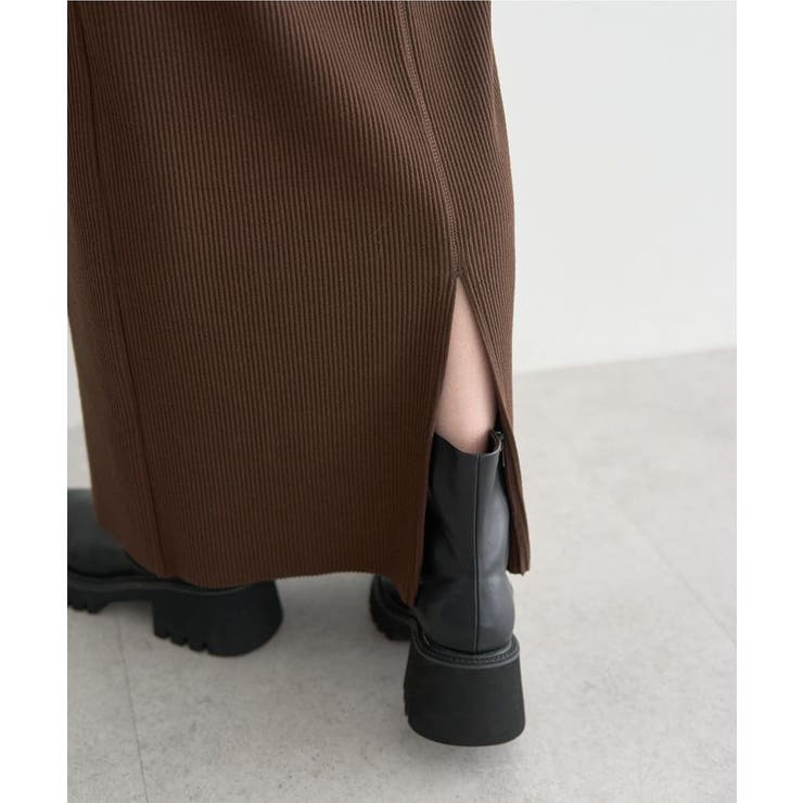 セルフカットテレコナロースカート | earth music&ecology  | 詳細画像24 