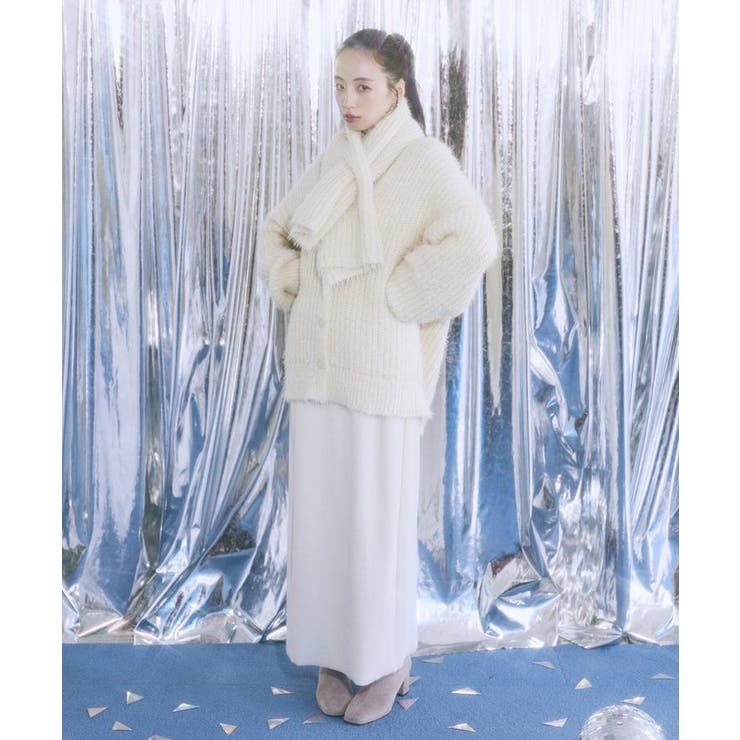 セルフカットテレコナロースカート | earth music&ecology  | 詳細画像24 