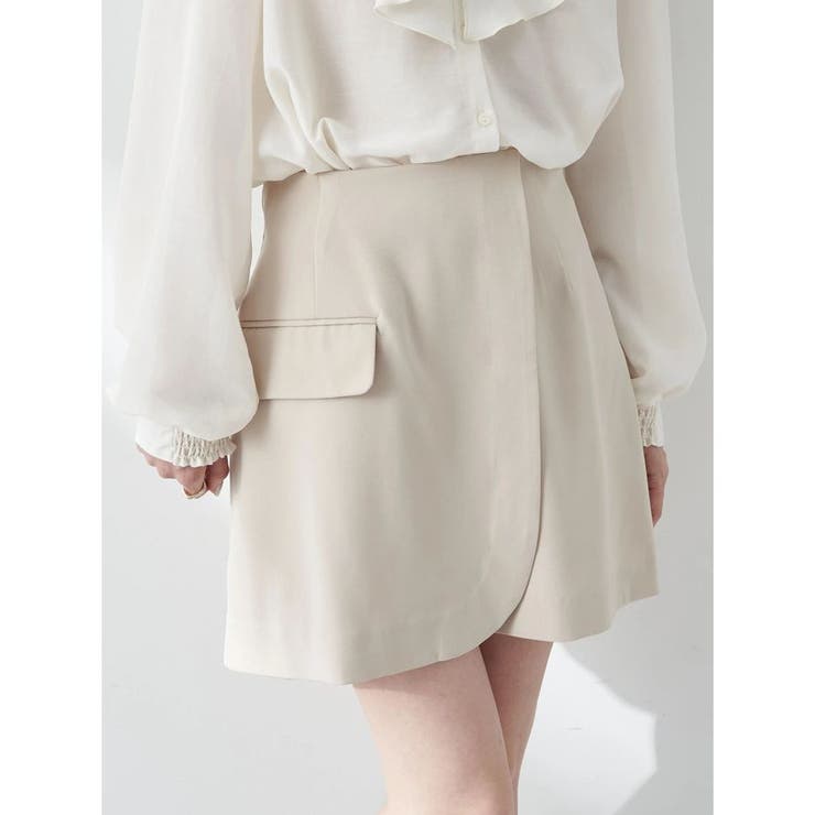 ラップミニスカート | earth music&ecology  | 詳細画像2 