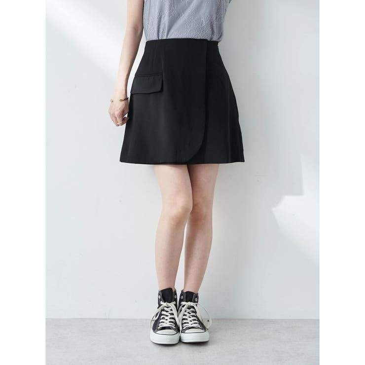 ラップミニスカート | earth music&ecology  | 詳細画像10 