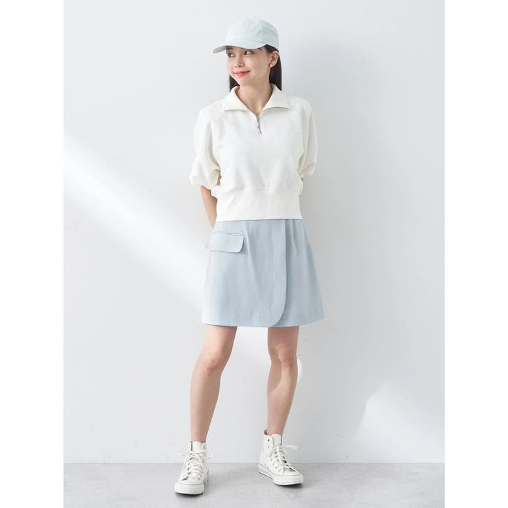 ラップミニスカート | earth music&ecology  | 詳細画像17 