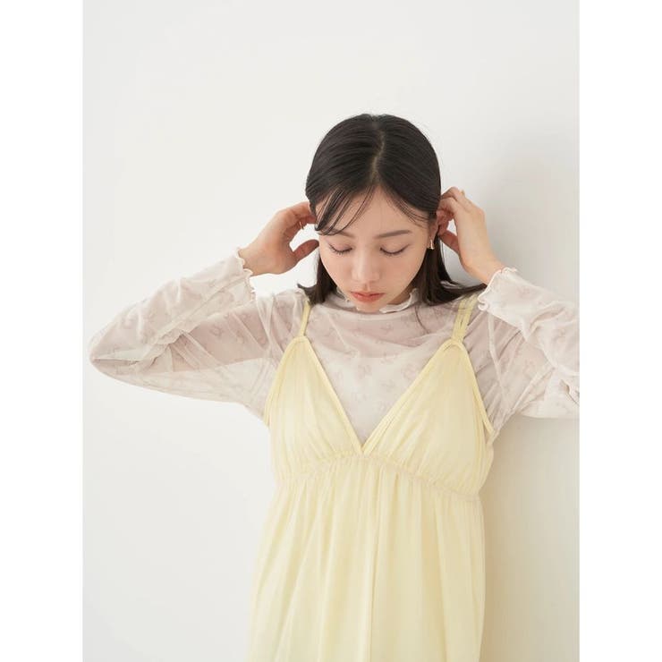 アソート柄シアーインナー | earth music&ecology  | 詳細画像2 