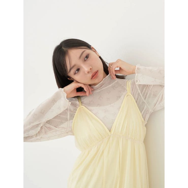 アソート柄シアーインナー | earth music&ecology  | 詳細画像3 