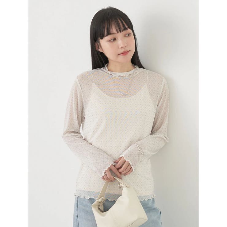 アソート柄シアーインナー | earth music&ecology  | 詳細画像8 