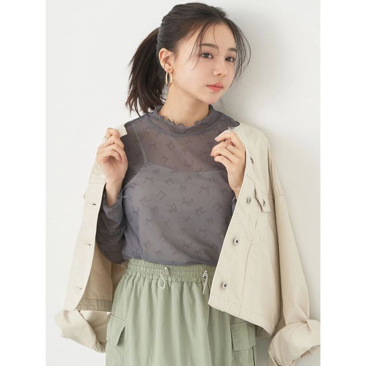 アソート柄シアーインナー | earth music&ecology  | 詳細画像15 