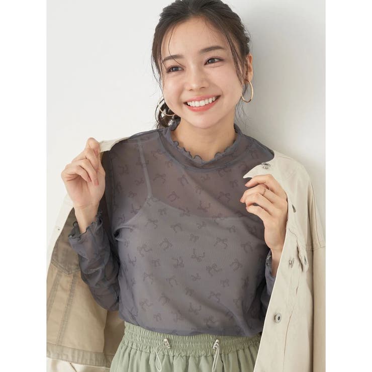 アソート柄シアーインナー | earth music&ecology  | 詳細画像16 