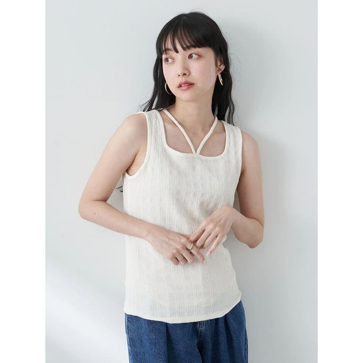 LGB EARTHタンクトップ リブタンクトップ / earth music&ecology | ファッション通販