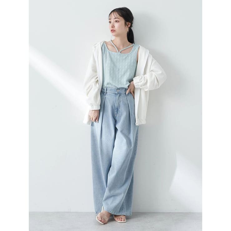 前後2wayタンクトップ | earth music&ecology  | 詳細画像8 