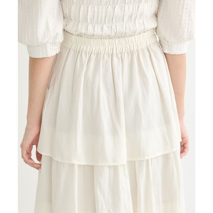 ティアードスカート[品番：EMEW0046060]｜earth music&ecology