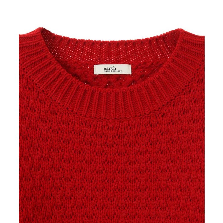 ポコポコジャガードニットプルオーバー | earth music&ecology  | 詳細画像22