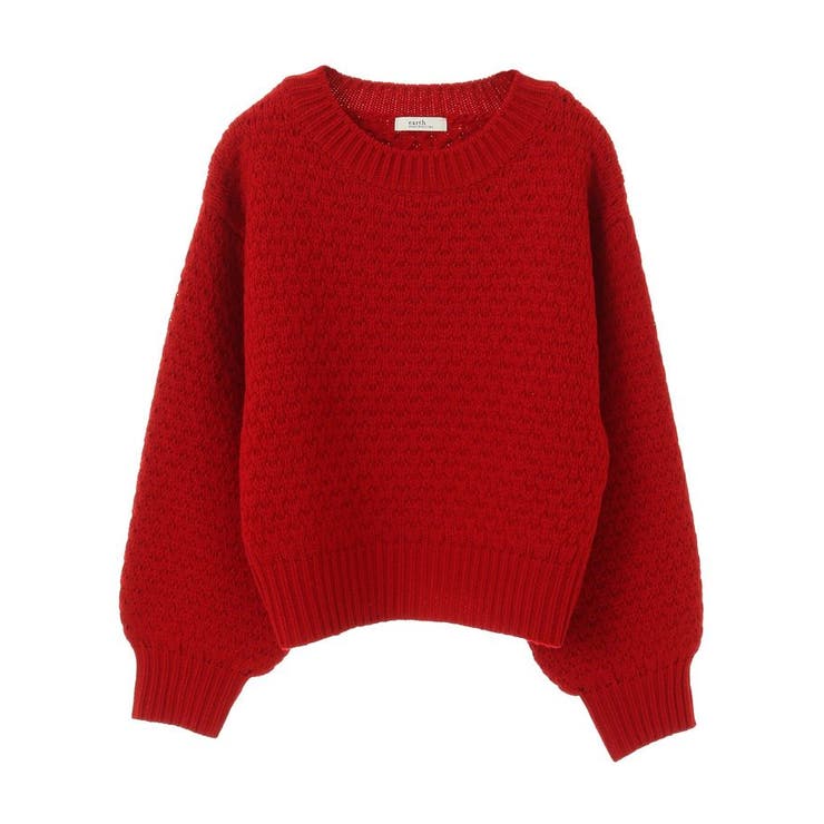 ポコポコジャガードニットプルオーバー | earth music&ecology  | 詳細画像29