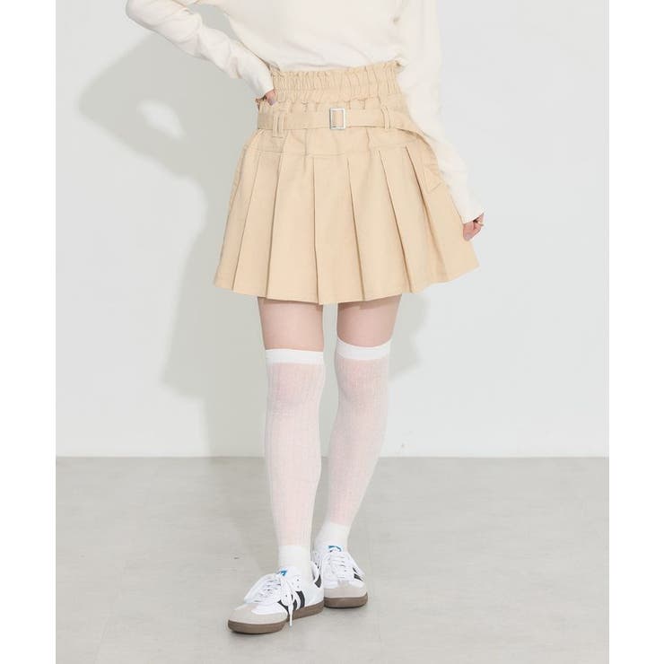 デニムプリーツスカパン | earth music&ecology  | 詳細画像32 