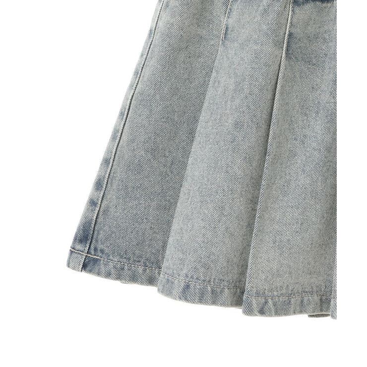 デニムプリーツスカパン | earth music&ecology  | 詳細画像46 