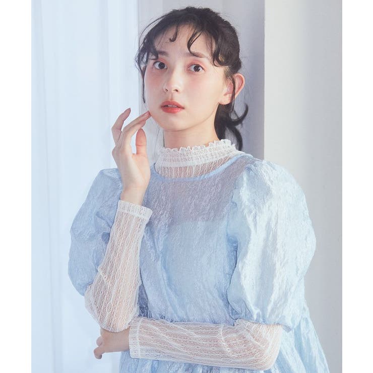 シアージャガードペプラムチュニック | earth music&ecology  | 詳細画像2 