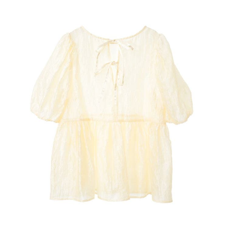 シアージャガードペプラムチュニック | earth music&ecology  | 詳細画像24 