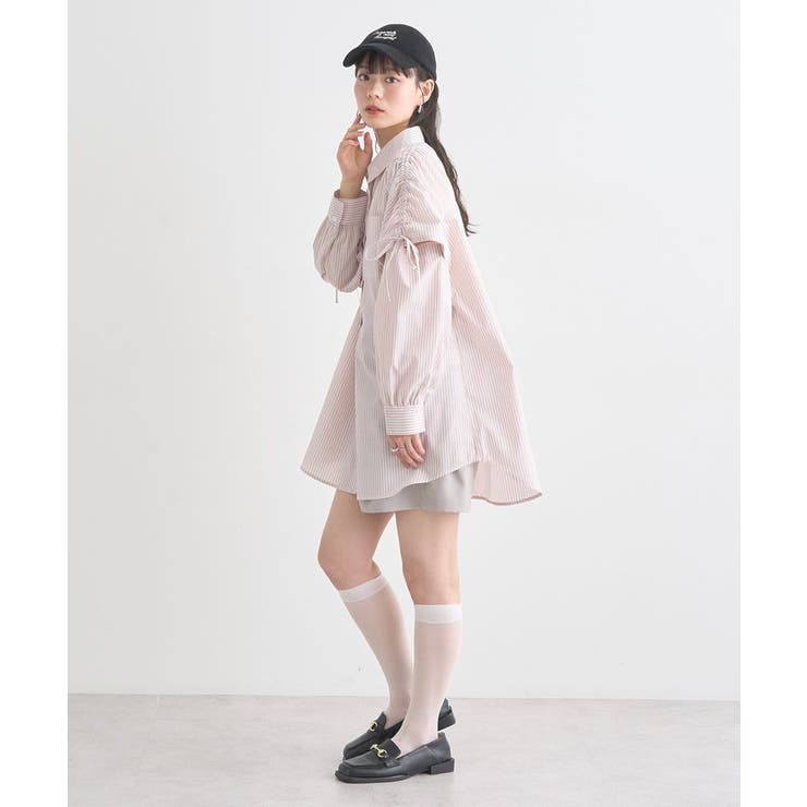 メッセージ刺繍パイルキャップ | earth music&ecology  | 詳細画像6 