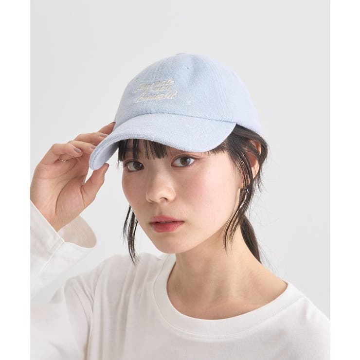 メッセージ刺繍パイルキャップ | earth music&ecology  | 詳細画像11 