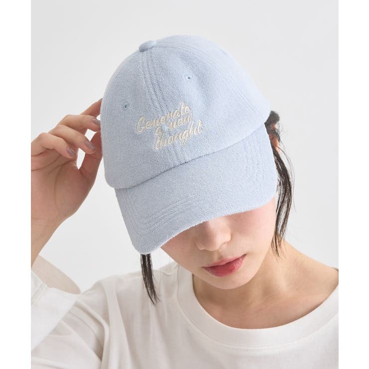 メッセージ刺繍パイルキャップ | earth music&ecology  | 詳細画像12 