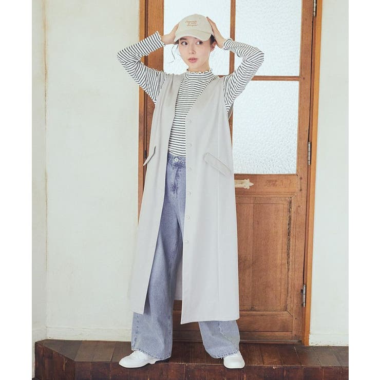 メッセージ刺繍パイルキャップ | earth music&ecology  | 詳細画像20 