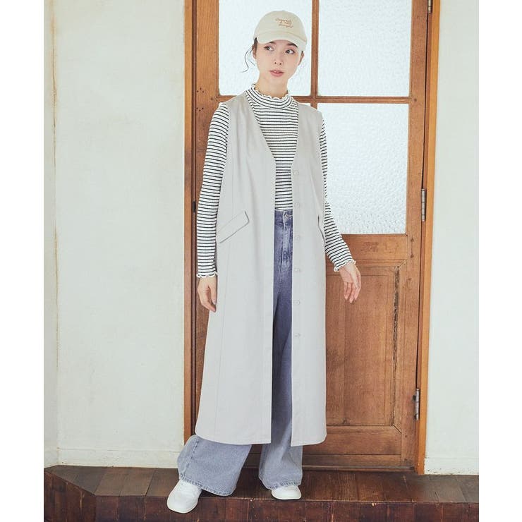 メッセージ刺繍パイルキャップ | earth music&ecology  | 詳細画像21 