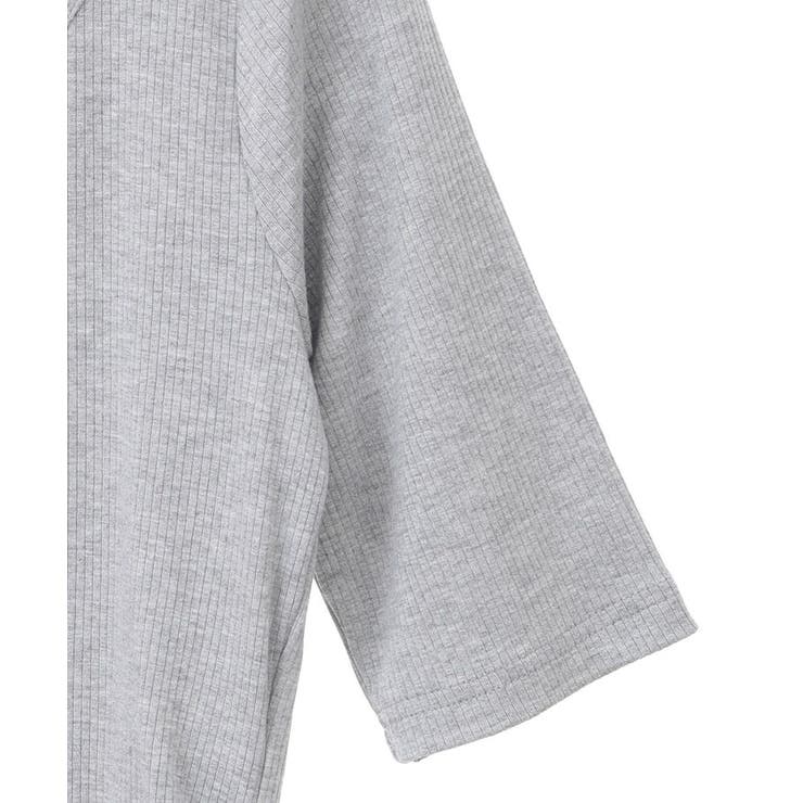 レースレイヤードリブプルオーバー | earth music&ecology  | 詳細画像24