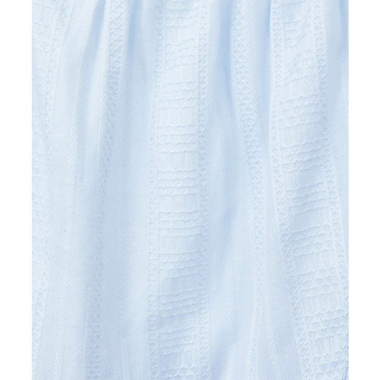 パフスリーブコットンフリルブラウス | earth music&ecology  | 詳細画像39 