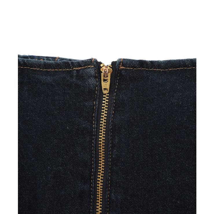 フロントZIPバックレースアップデニム | earth music&ecology  | 詳細画像20 