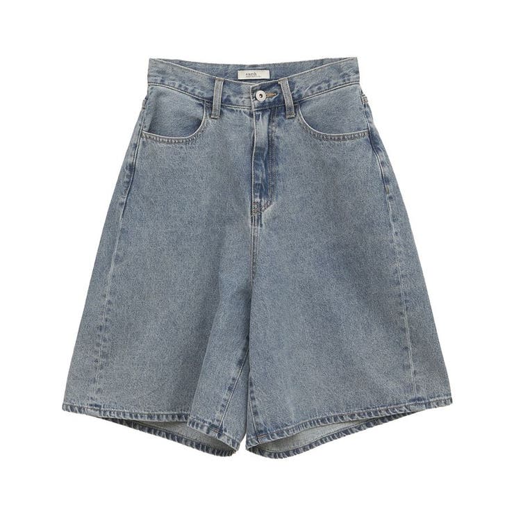 デニムハーフパンツ　MARQUES ' ALMEIDA セール】レースデニムハーフパンツ（デニムパンツ）｜SOLLON