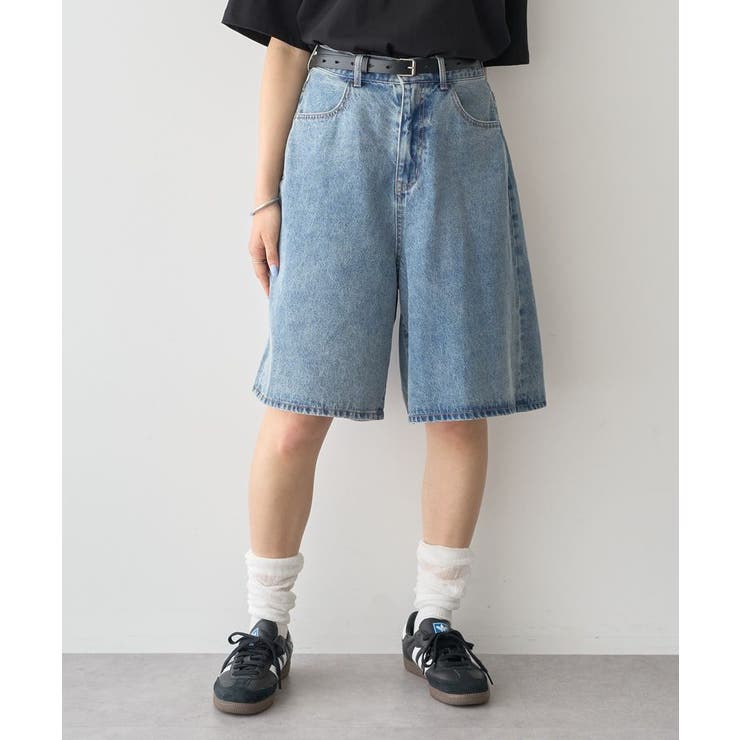 デニムハーフパンツ[品番：EMEW0049483]｜earth music&ecology