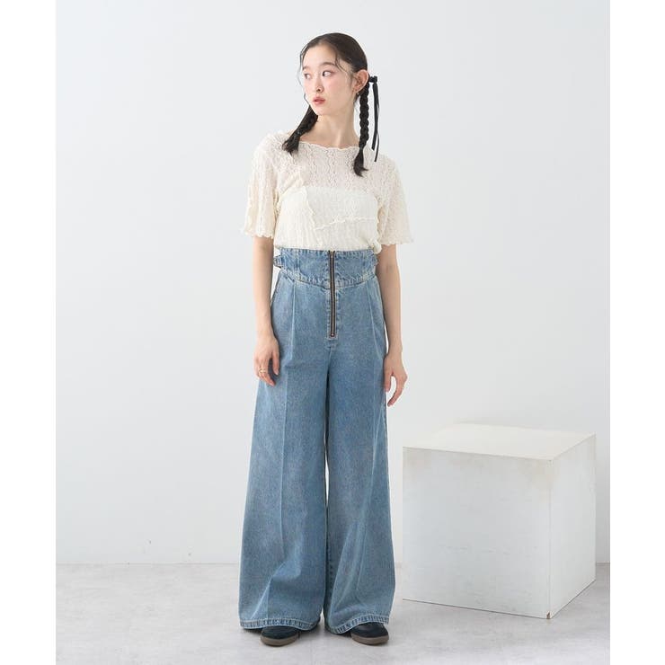 レースメロープルオーバー | earth music&ecology  | 詳細画像6