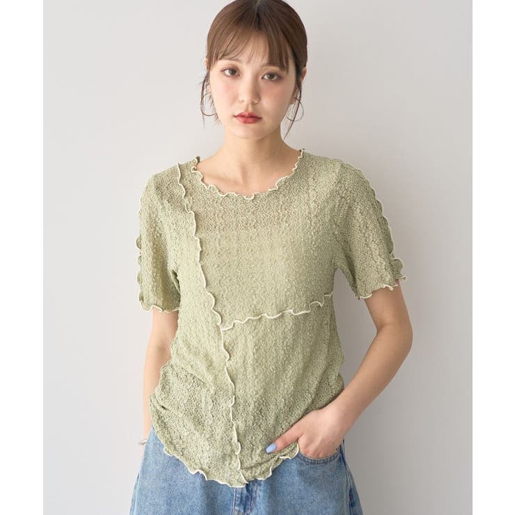 レースメロープルオーバー | earth music&ecology  | 詳細画像9