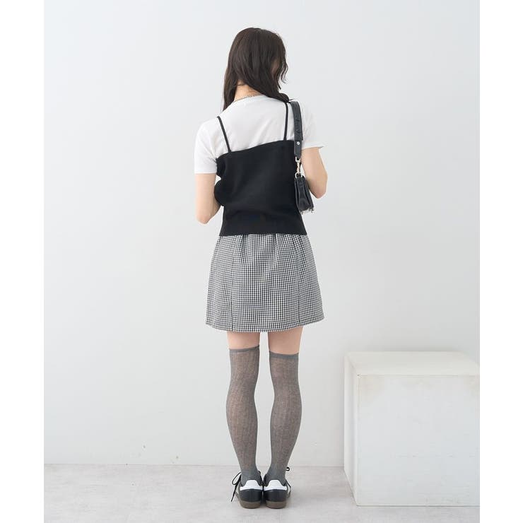 SET2点コンパクトTEE＋マルチwayニットビスチェ | earth music&ecology  | 詳細画像13 