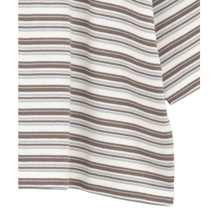 レトロボーダーポロシャツ | earth music&ecology  | 詳細画像19 