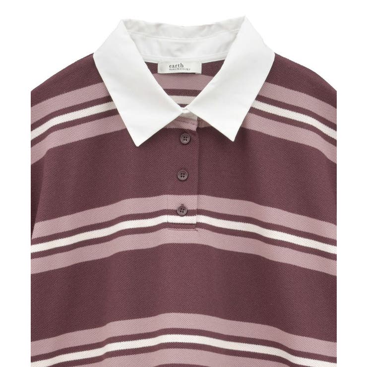 レトロボーダーラガーミニワンピース | earth music&ecology  | 詳細画像20 