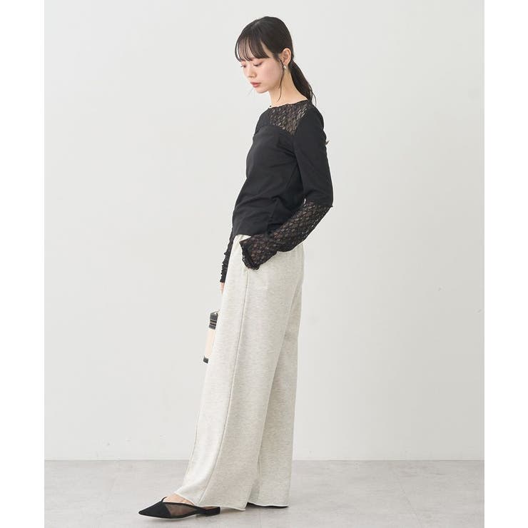 レース×アイレットプルオーバー | earth music&ecology  | 詳細画像15 
