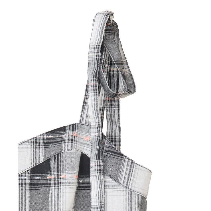 チェックパターンバルーンキャミビスチェ | earth music&ecology  | 詳細画像25 